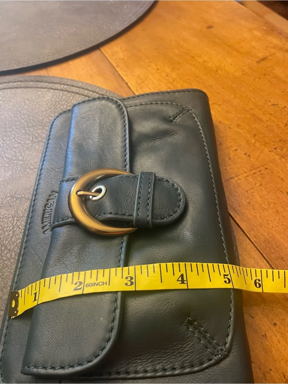 American leather co wristlet